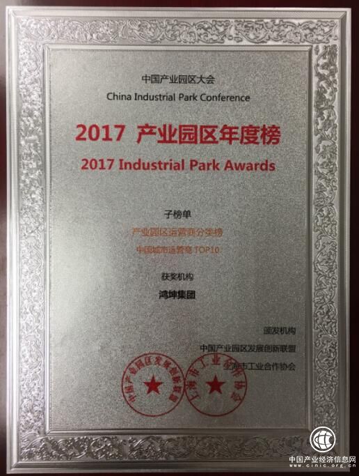 鴻坤產(chǎn)業(yè)閃耀2017中國(guó)產(chǎn)業(yè)園區(qū)大會(huì)