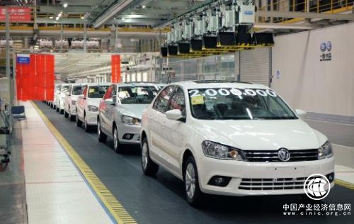 一汽-大眾年產(chǎn)整車(chē)突破198萬(wàn)輛