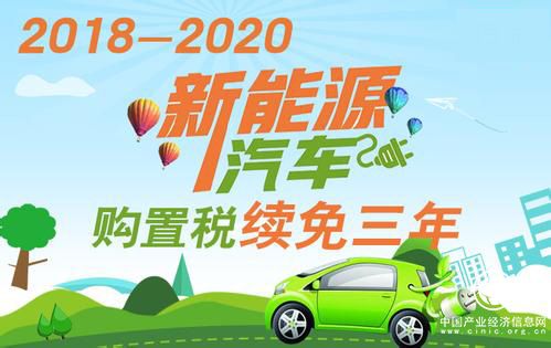 免征車輛購置稅延長3年 新能源汽車再迎利好