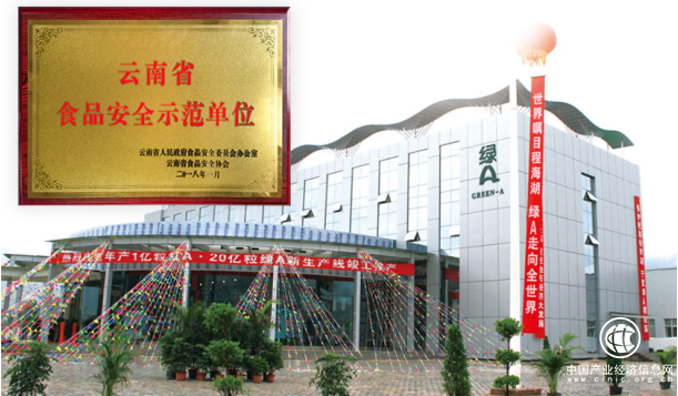 綠A榮獲“食品安全示范單位”