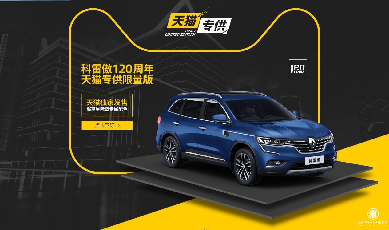 首個雷諾天貓超級品牌日開啟，引領(lǐng)汽車新零售升級