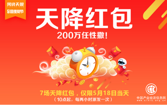 5月18日在即！網(wǎng)貸天眼理財(cái)節(jié)518天降紅包即將開啟！