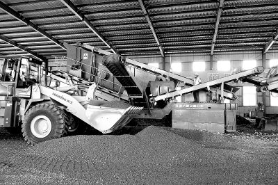 北京衙門(mén)口棚改，建筑垃圾原地利用