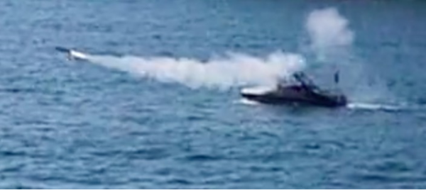 云洲中國首艘導(dǎo)彈無人艇導(dǎo)彈試射視頻曝光