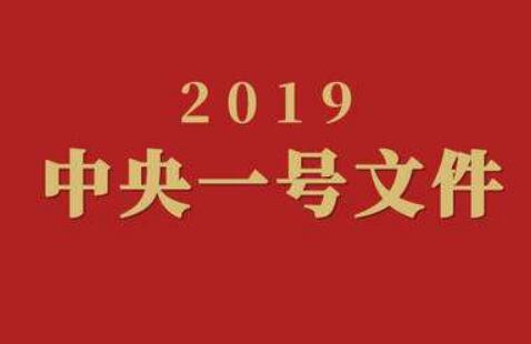 2019年中央一號(hào)文件公布 提出堅(jiān)持農(nóng)業(yè)農(nóng)村優(yōu)先發(fā)展總方針