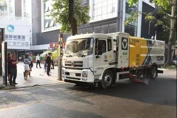 單筆2000萬(wàn)訂單 徐工X1純電動(dòng)環(huán)衛(wèi)裝備批量進(jìn)駐深圳