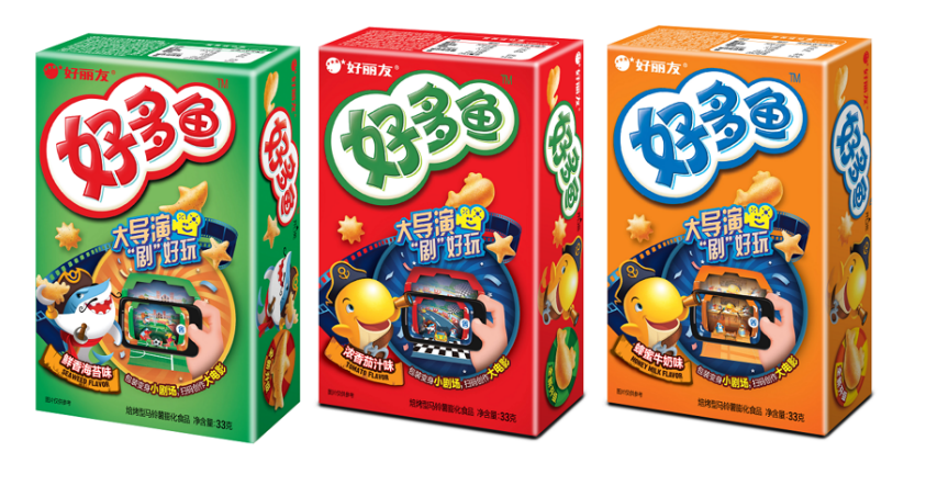 好麗友旗下好多魚再換包裝