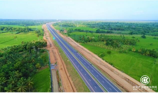斯里蘭卡南部高速延長線中建標段率先交工