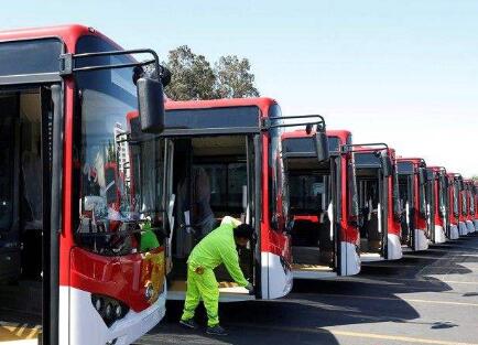 中國產電動公交車在哥倫比亞西部城市投運