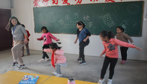 河南省南陽市白河鎮(zhèn)劉太營小學(xué)開展豐富多彩社團活動