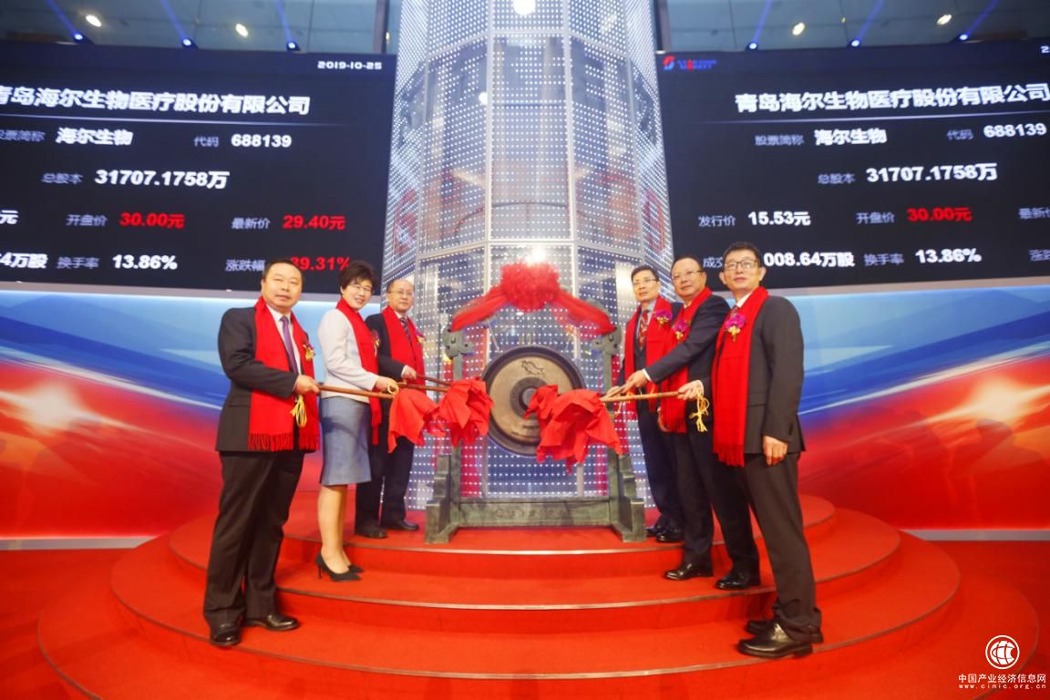 海爾生物今日鳴鑼！物聯(lián)網(wǎng)科技生態(tài)概念股登陸科創(chuàng)板
