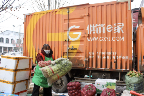 平邑供銷：飄揚(yáng)在疫情防控物流線上的旗幟