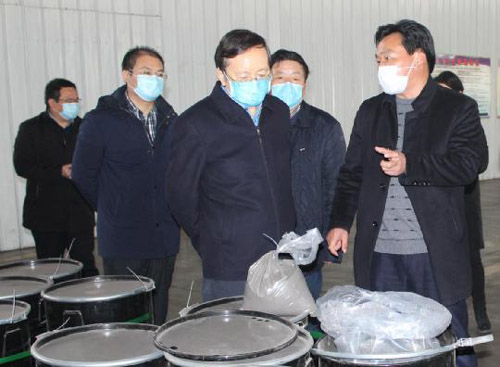 河南省南陽市政協(xié)主席張生起深入方城縣廣陽鎮(zhèn)調研企業(yè)疫情防控期間復工復產工作