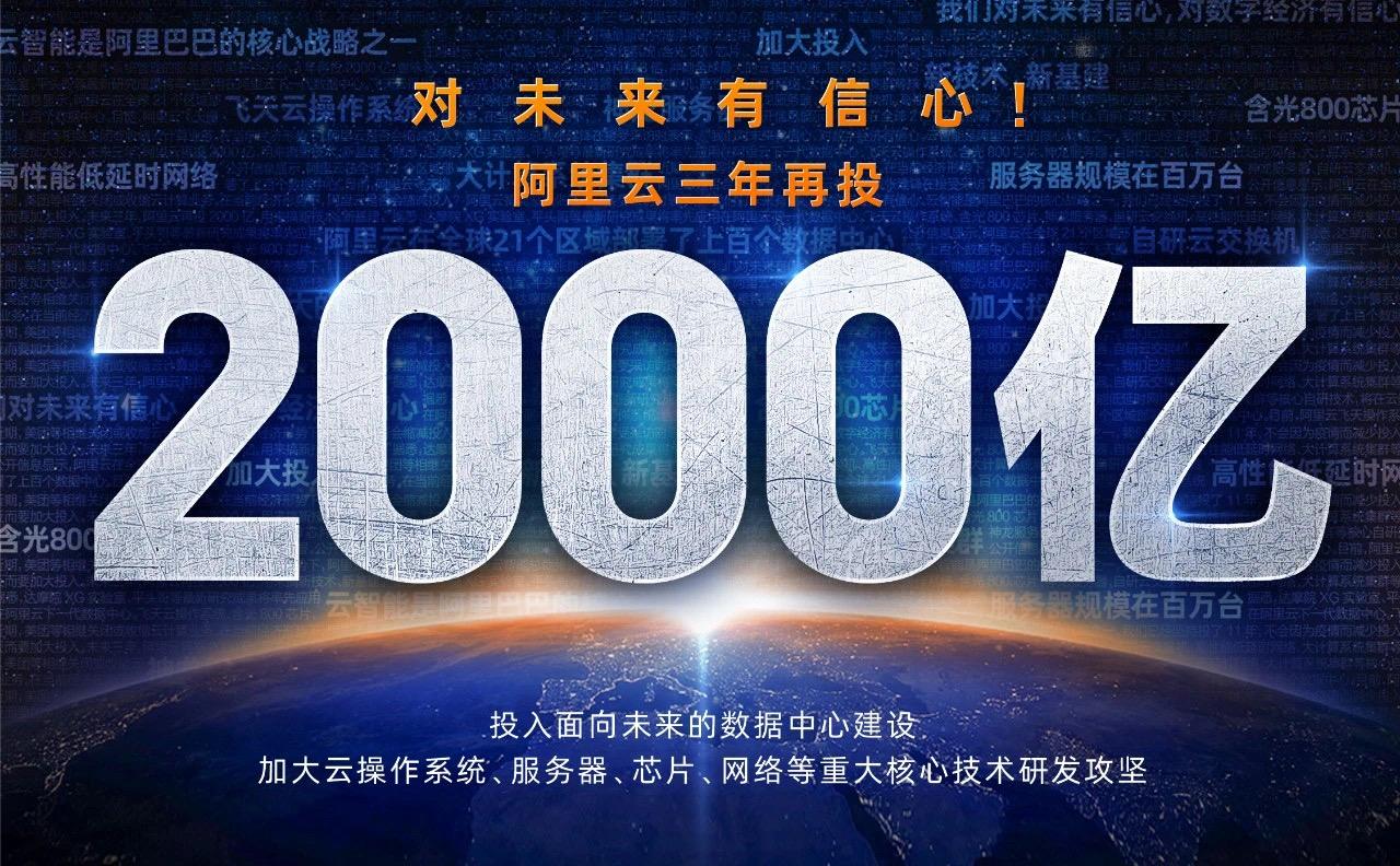 新基建迎巨頭大手筆！騰訊5年5000億 阿里3年2000億