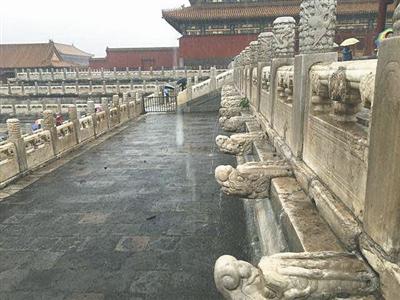紫禁城充滿智慧的排水系統