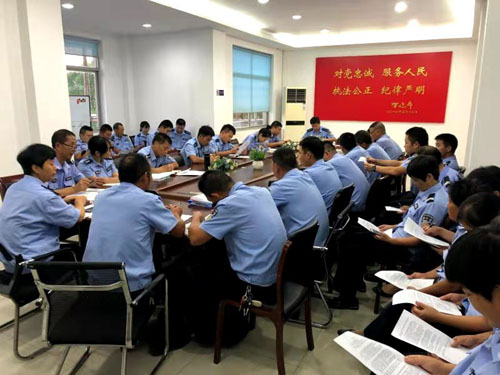 創(chuàng)建紅色示范所隊(duì) 金華市公安局金東分局塘雅派出所建設(shè)“三合”，促進(jìn)“三和”