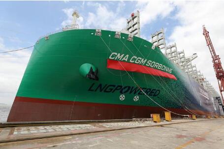 中國(guó)船舶集團(tuán)建造的9艘雙燃料動(dòng)力集裝箱船全部交付