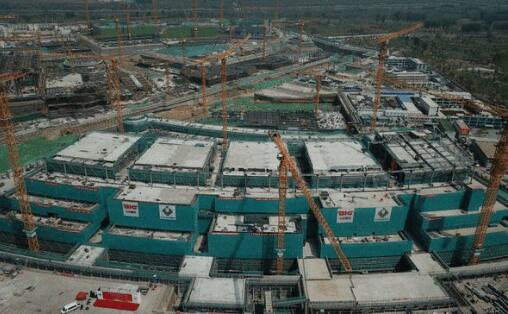 北京城市副中心“三大建筑”主體結構封頂
