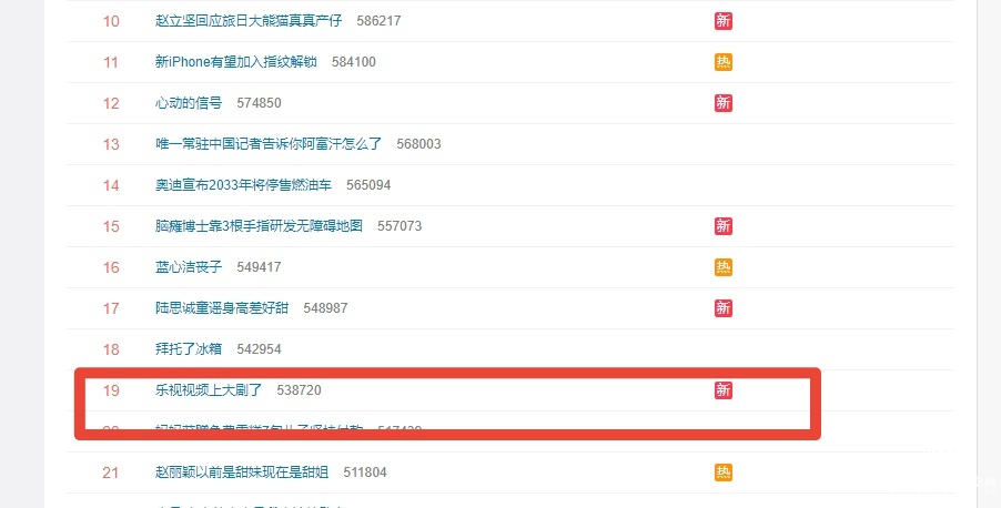 樂視視頻又上熱搜 這次是因為《海上繁花》等大劇上新 