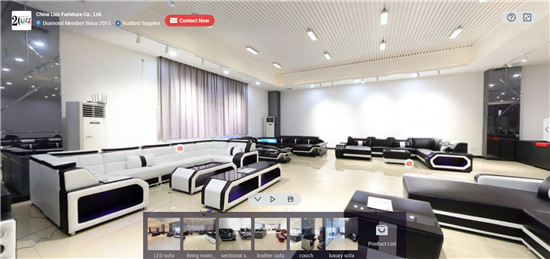 中國制造網(wǎng)推出“3D實景展廳” 打造外貿(mào)沉浸式體驗