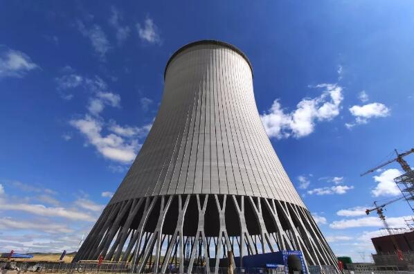 國(guó)家能源集團(tuán)國(guó)能勝利電廠冷卻塔高創(chuàng)吉尼斯世界紀(jì)錄