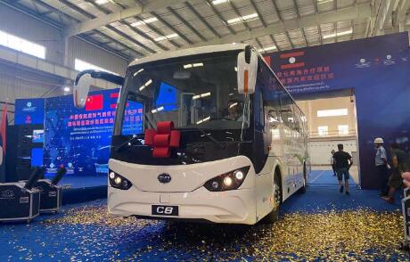 28輛新能源汽車自長(zhǎng)沙啟運(yùn) 比亞迪為老撾低碳交通注入新動(dòng)力