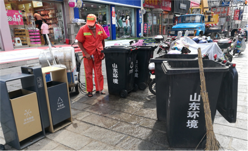 青島萊西市筑起一道“環(huán)衛(wèi)防疫墻”