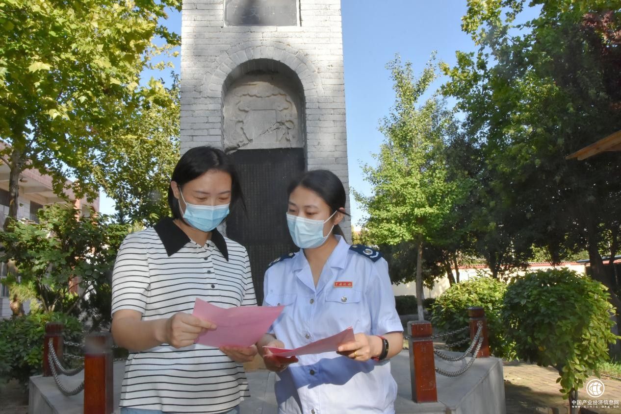 任澤區(qū)稅務(wù)局：獻禮教師節(jié) 稅宣進校園