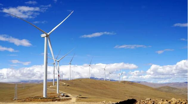 世界海拔最高風電項目全部機組吊裝完成