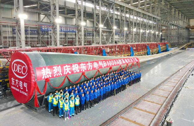 擁有完全自主知識產(chǎn)權 我國最長風電葉片下線