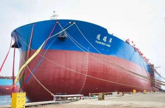 硫氧化物減排99% “中國(guó)造”液化天然氣雙燃料超大型原油船交付