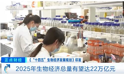 到2025年生物經濟將成為推動高質量發(fā)展的強勁動力——中國首部生物經濟五年規(guī)劃出臺