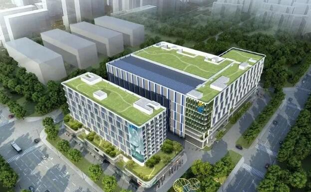 亞洲首座全自動(dòng)果蔬專(zhuān)業(yè)立體智能冷庫(kù)順利封頂