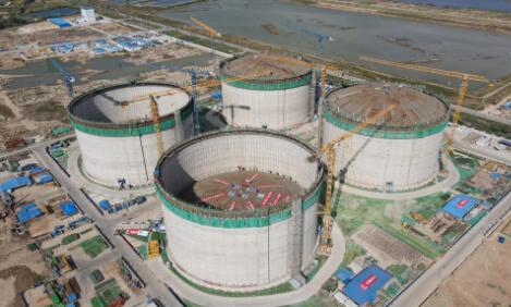 我國LNG儲氣設(shè)施建設(shè)全面提速