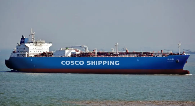 首艘中國籍超大型液化氣運(yùn)輸船“長(zhǎng)興源”輪正式開航