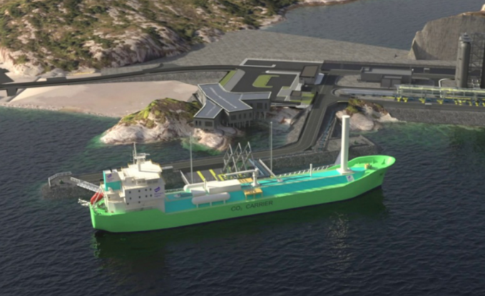 全球首制 大船集團(tuán)2艘7500立方米液態(tài)二氧化碳運(yùn)輸船同時(shí)開工