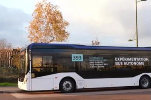 中企造自動(dòng)駕駛大巴客車將在法國(guó)載客運(yùn)營(yíng)