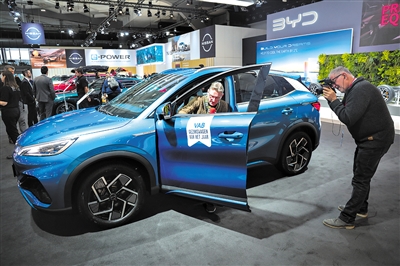 中國(guó)電動(dòng)汽車占據(jù)歐洲街頭