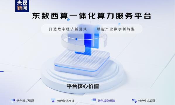 東數(shù)西算一體化算力服務平臺正式上線運營