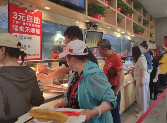 3元自助早餐，噱頭還是實(shí)惠