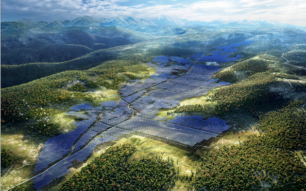 國投集團(tuán)雅礱江水電扎拉山光伏電站開工建設(shè)