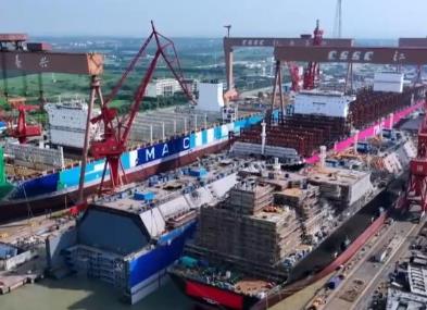 我國大型液化天然氣運輸船建造全球市場份額躍升至35%