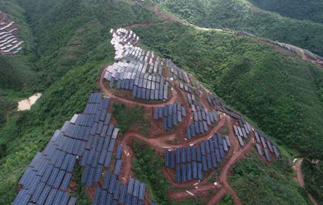 “金下基地”云南側兩個光伏項目并網發(fā)電