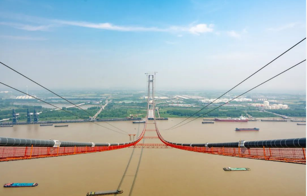 1760米一跨過江！南京仙新路長江大橋成功合龍