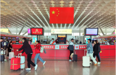 日均增長(zhǎng)57.1%！中秋國(guó)慶假期全國(guó)發(fā)送旅客4.58億人次