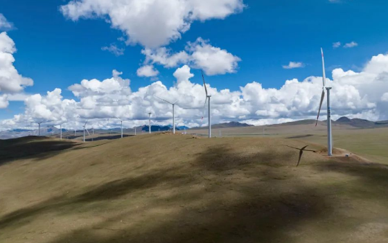 我國海拔最高風(fēng)電項目——西藏措美哲古風(fēng)電場全容量并網(wǎng)發(fā)電