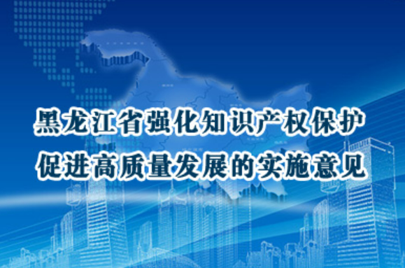 黑龍江推進知識產(chǎn)權高質(zhì)量創(chuàng)造