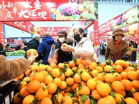 年貨經(jīng)濟帶動農(nóng)產(chǎn)品消費熱潮 節(jié)前市場供需兩旺