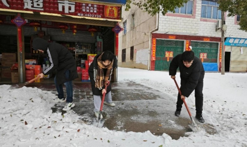 湖北隨州：涌動(dòng)的暖流  融化冰雪