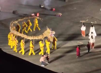 二月二“龍?zhí)ь^” 多地舞龍表演精彩紛呈 祈盼風調(diào)雨順、五谷豐登